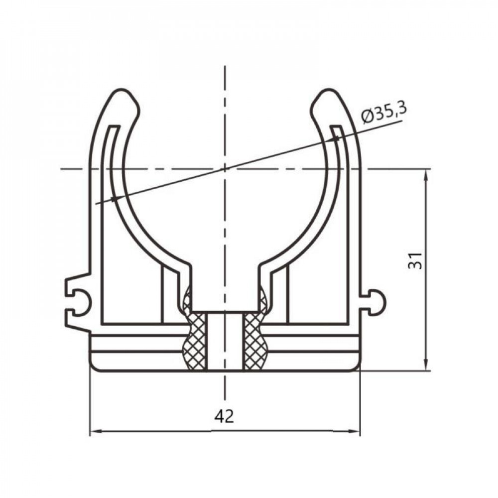 Кріплення PPR Thermo Alliance 32 SD00050997