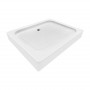 Душевой поддон KAPIELKA ST100x80х14 низкий, прямоугольный, диаметр слива 52 мм Lidz SD00051133