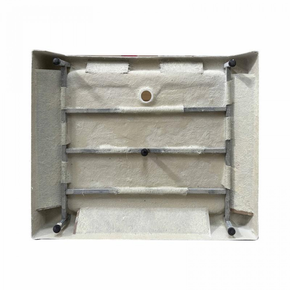 Душевой поддон KAPIELKA ST100x80х14 низкий, прямоугольный, диаметр слива 52 мм Lidz SD00051133