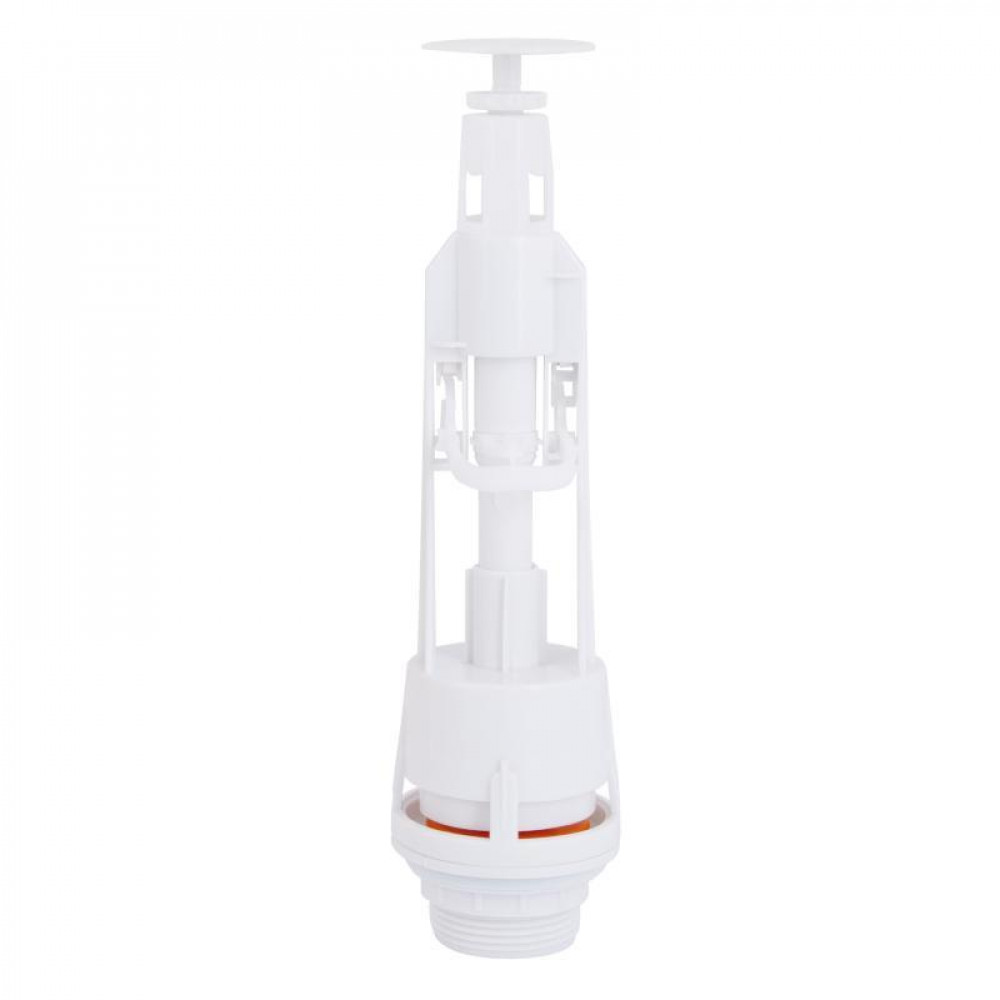 Зливний механізм для унітаза LT01 без клапана, Старт/Стоп, кнопка хром Lidz SD00051145