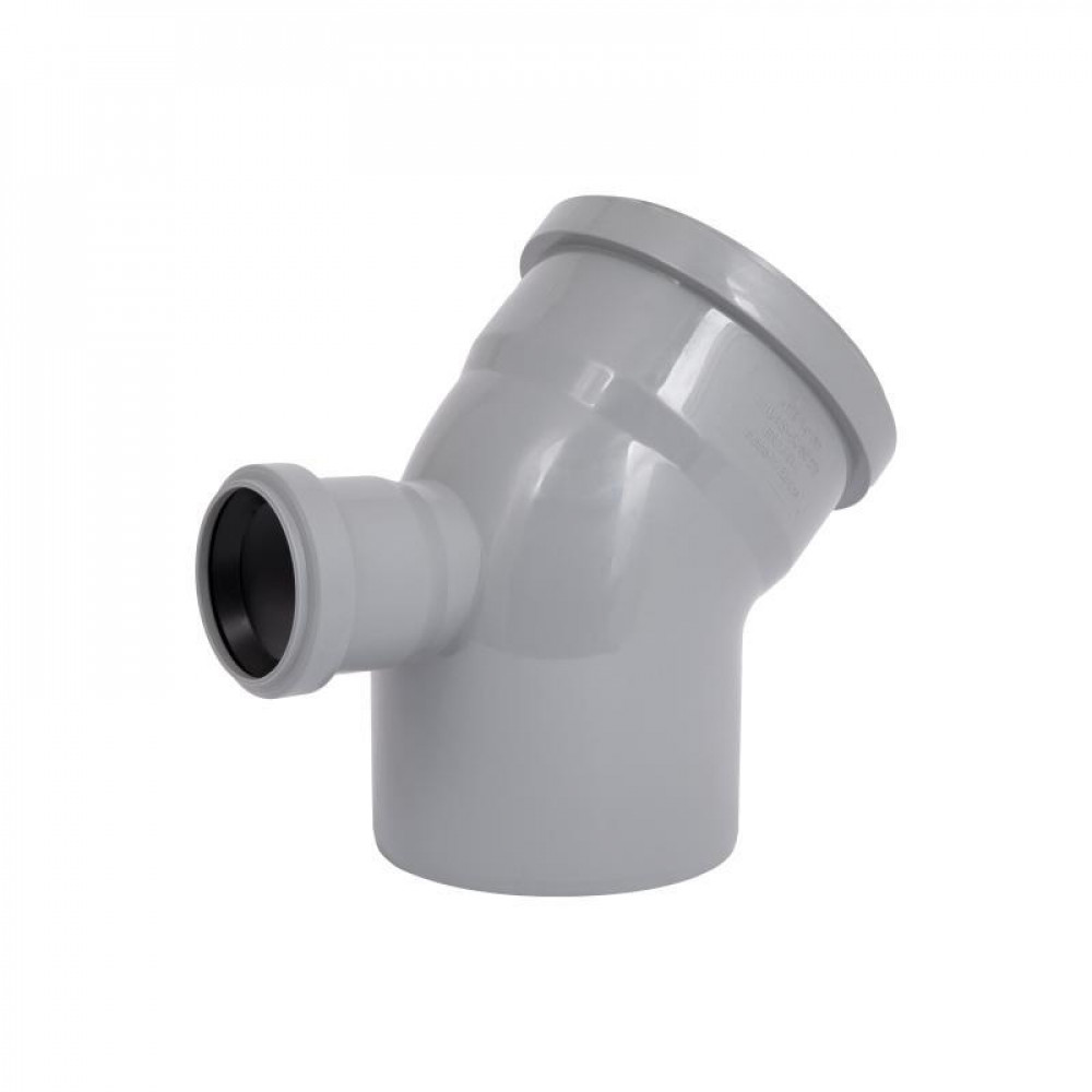 Відвід (коліно) Н 110*45+50*90 /270 горизонтальне TA Sewage SD00051453