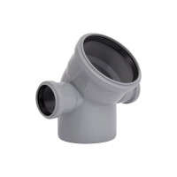 Отвод (колено) 2P (LR) 110/110/45+2*50/90 (левое+правое) TA Sewage