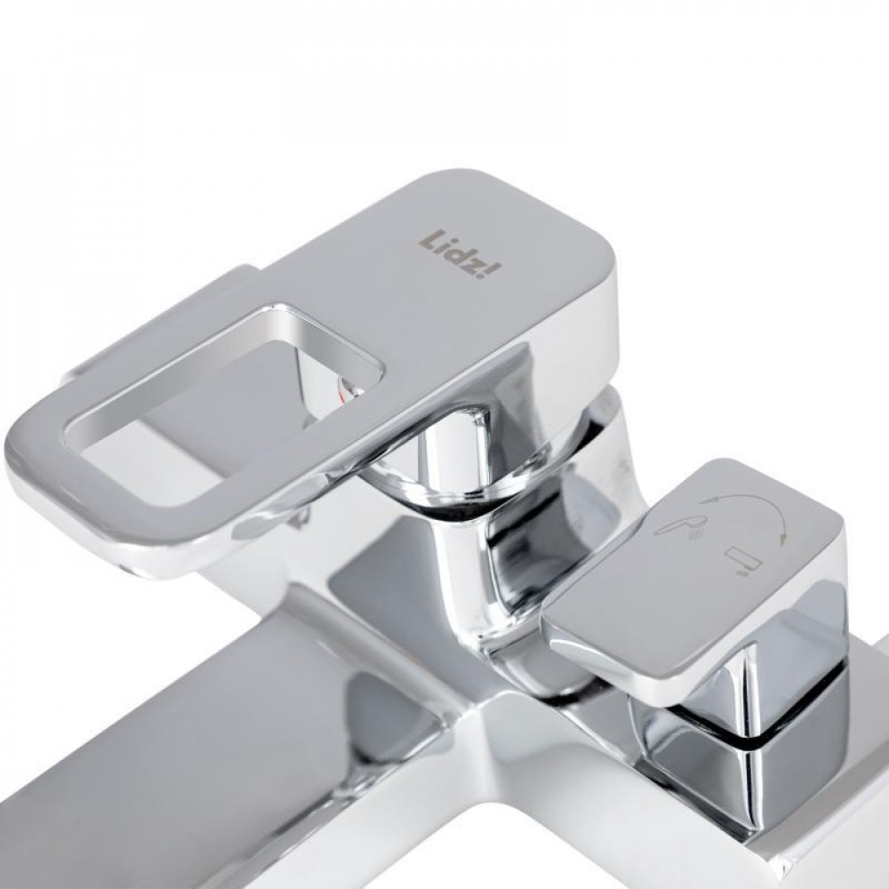 Змішувач для ванни Lidz Wawel 006 (з душовим гарнітуром) (k35) LDWAW006CRM45388 Chrome SD00051512