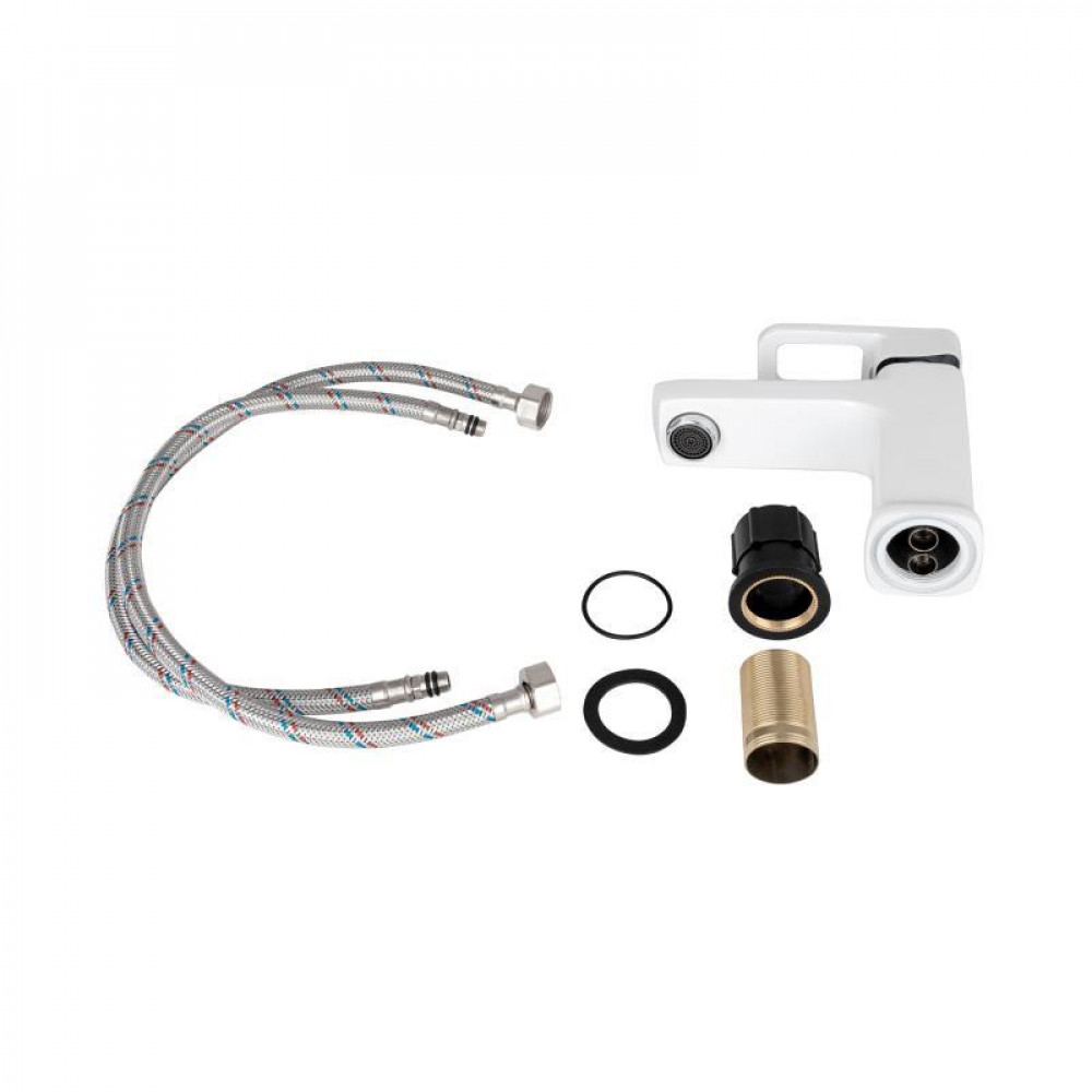 Змішувач для раковини Lidz Wawel 001 (k35) LDWAW001WHI45397 White SD00051521