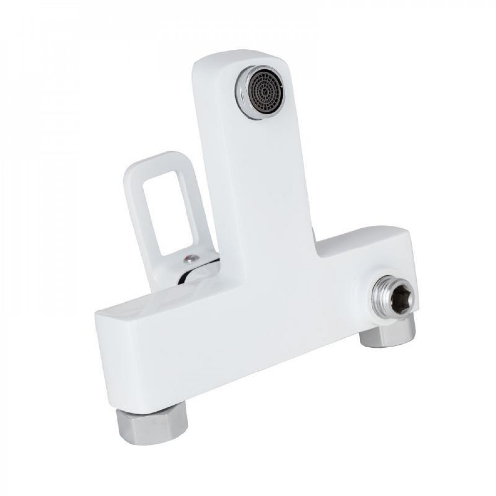 Змішувач для ванни Lidz Wawel 006 (з душовим гарнітуром) (k35) LDWAW006WHI45398 White SD00051522
