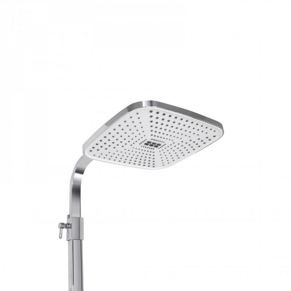 Душевая система универсальная Lidz Wawel 1030 на три потребителя (с изливом) (k35) LDWAW1030WHI45401 White SD00051525