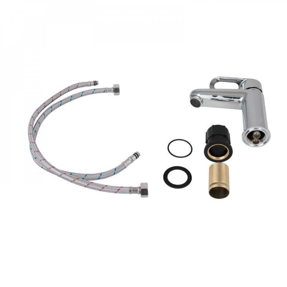 Змішувач для раковини Lidz Latwa 001 (k35) LDLAT001CRM45412 Chrome SD00051536