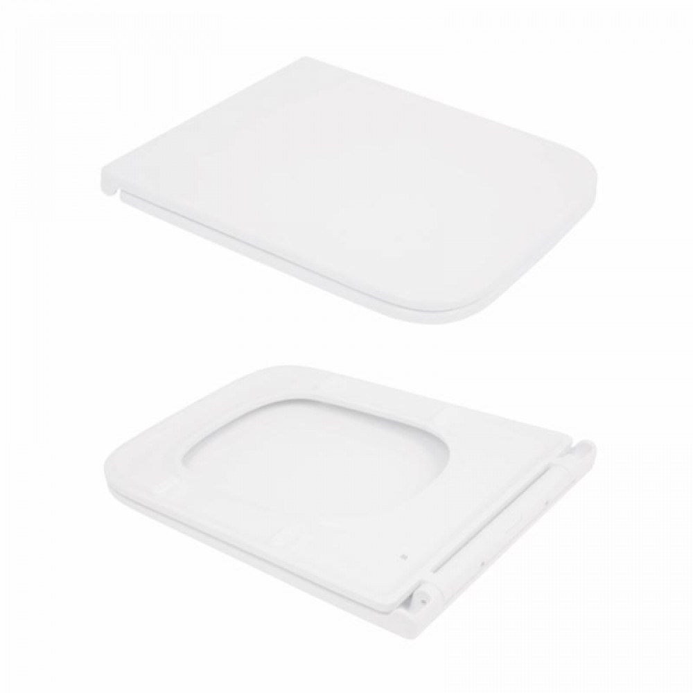 Унітаз підвісний Qtap Gemini безободковий з сидінням Soft-close QT2533076EUQW SD00051554