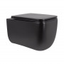 Унітаз підвісний Qtap Gemini безободковий з сидінням Soft-close QT2533076EUQMB SD00051555