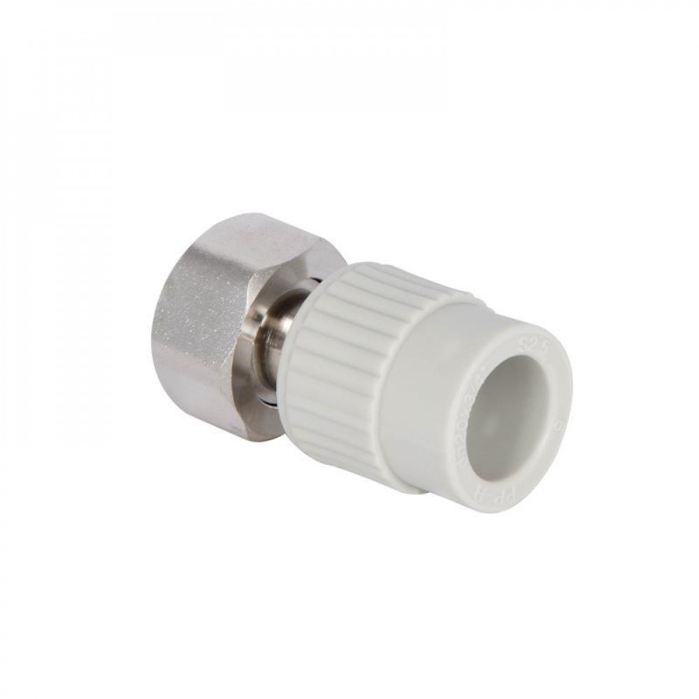 Муфта під Євроконус PPR із накидною гайкою Thermo Alliance 20х3/4" ВР з латунним штоком SD00051637