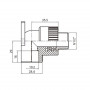 Уголок PPR Thermo Alliance настенный 20х1/2" ВР SD00051638