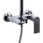 Душова система універсальна Qtap Aries на три споживача (з виливом) QTARI111CRM45560 Chrome SD00051684