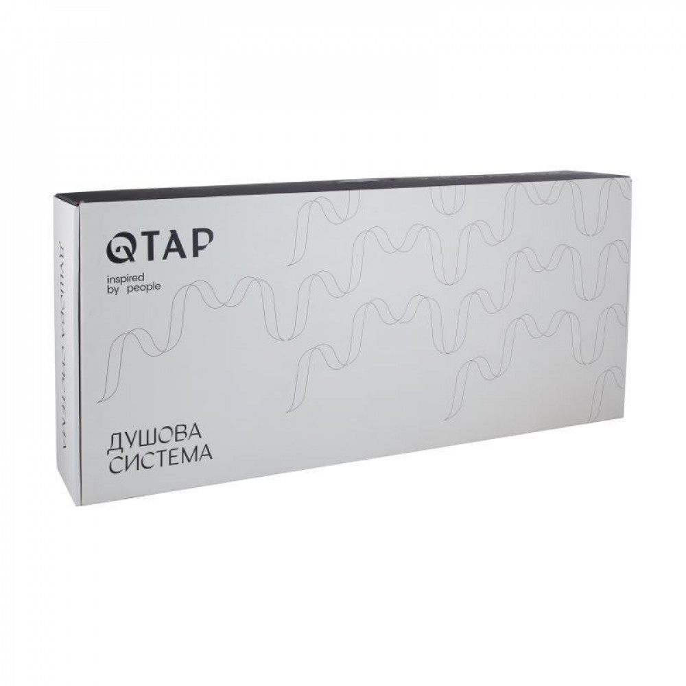 Душова система універсальна Qtap Aries на три споживача (з виливом) QTARI111CRM45560 Chrome SD00051684