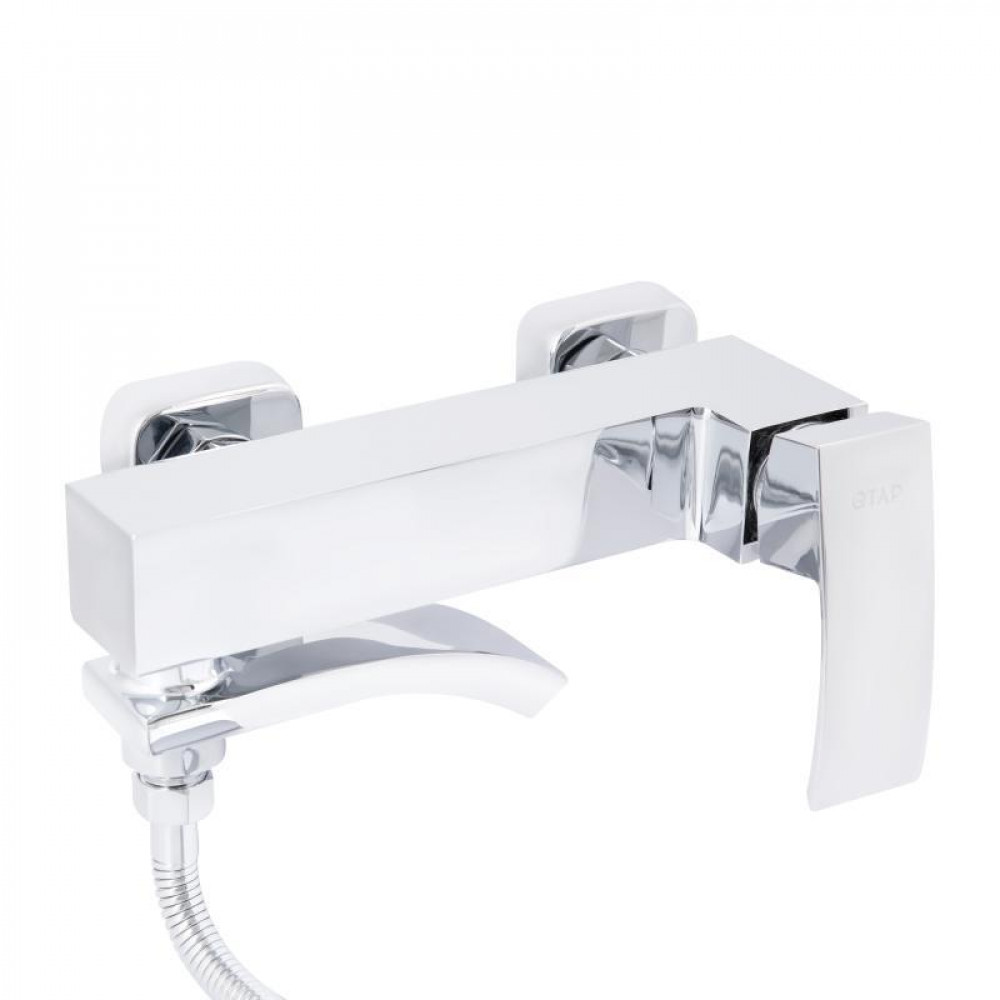 Смеситель для ванны Qtap Swan Cascada с поворотным изливом (с душевым гарнитуром) QTSWA260CRM45565 Chrome SD00051689