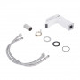 Змішувач для раковини Qtap Swan Cascada QTSWA270CRW45568 Chrome/White SD00051692