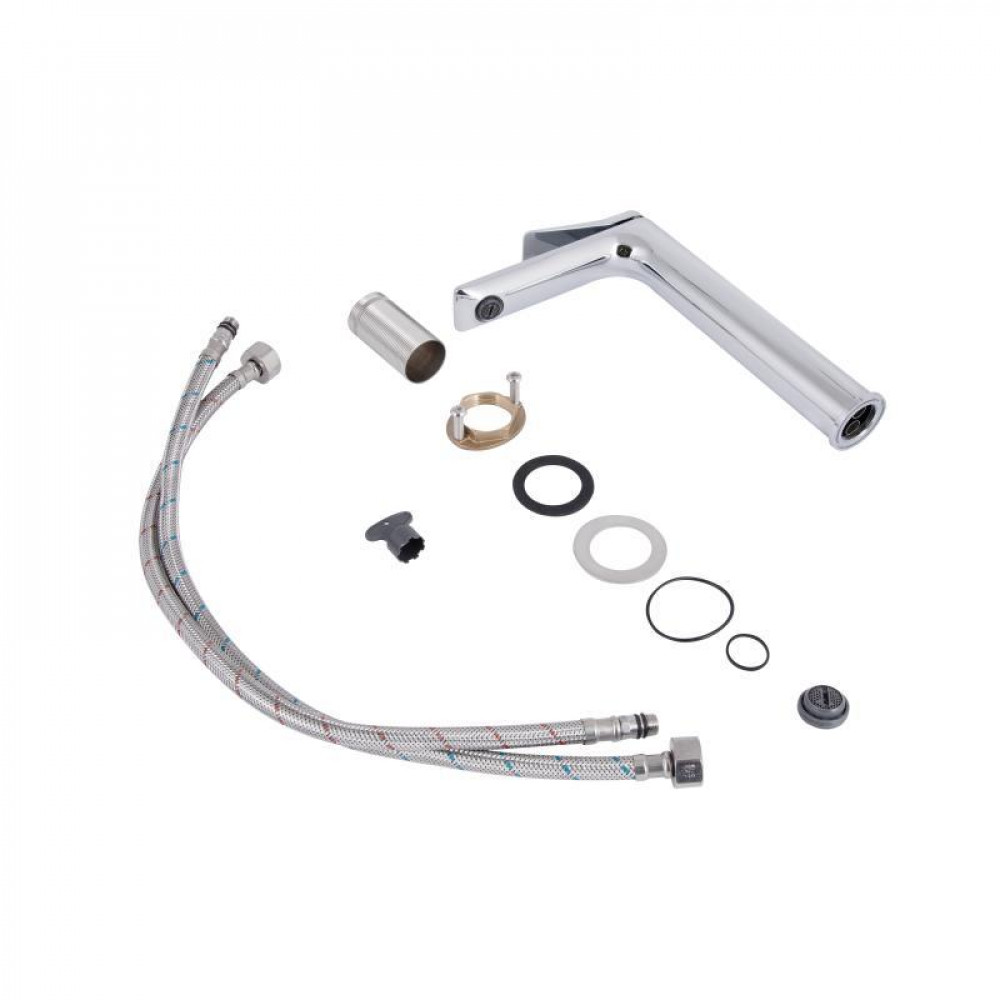 Змішувач для раковини Qtap Presto високий QTPRE269CRM45572 Chrome SD00051696