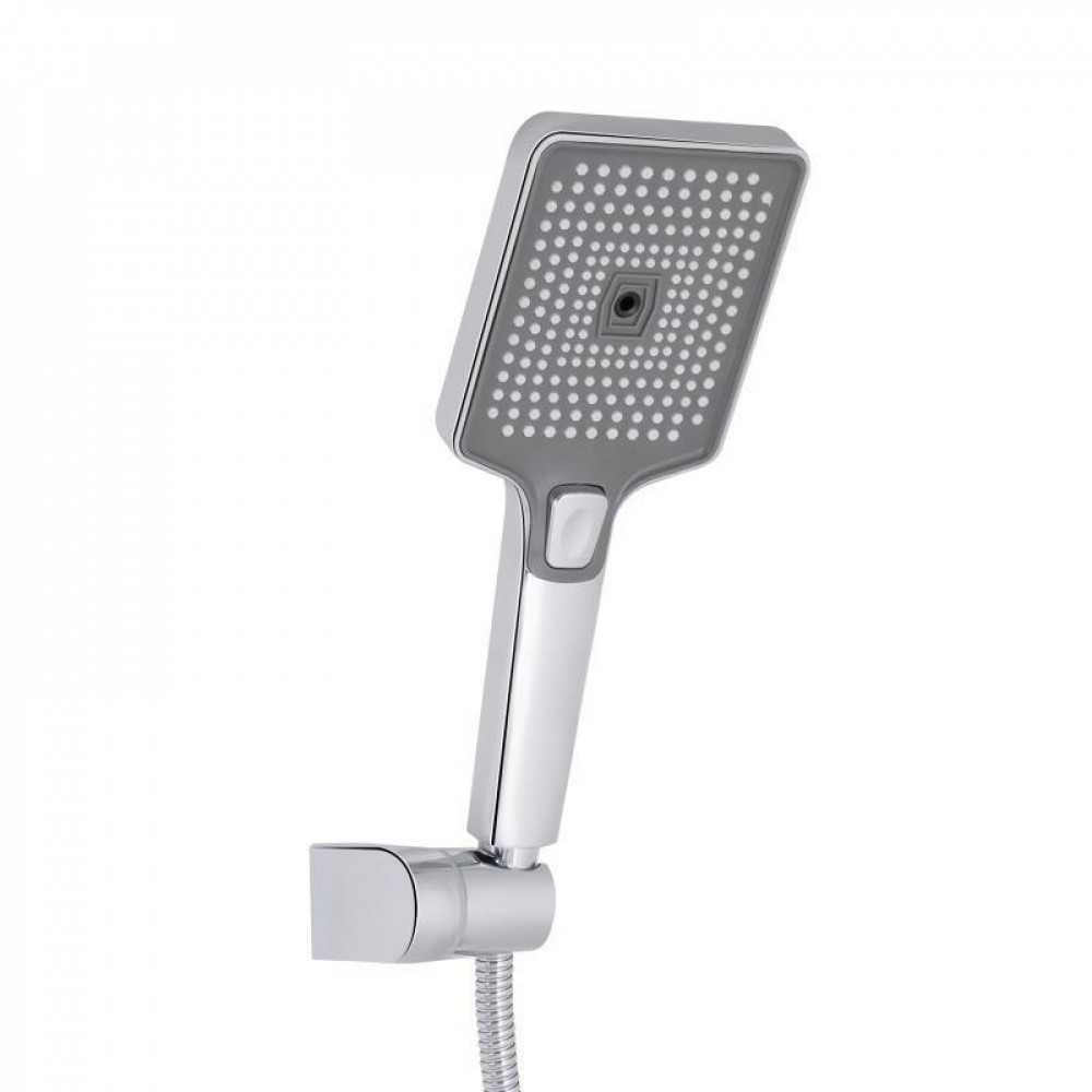 Смеситель для ванны Qtap Presto с длинным поворотным изливом (с душевым гарнитуром) QTPRE2601CRM45573 Chrome SD00051697