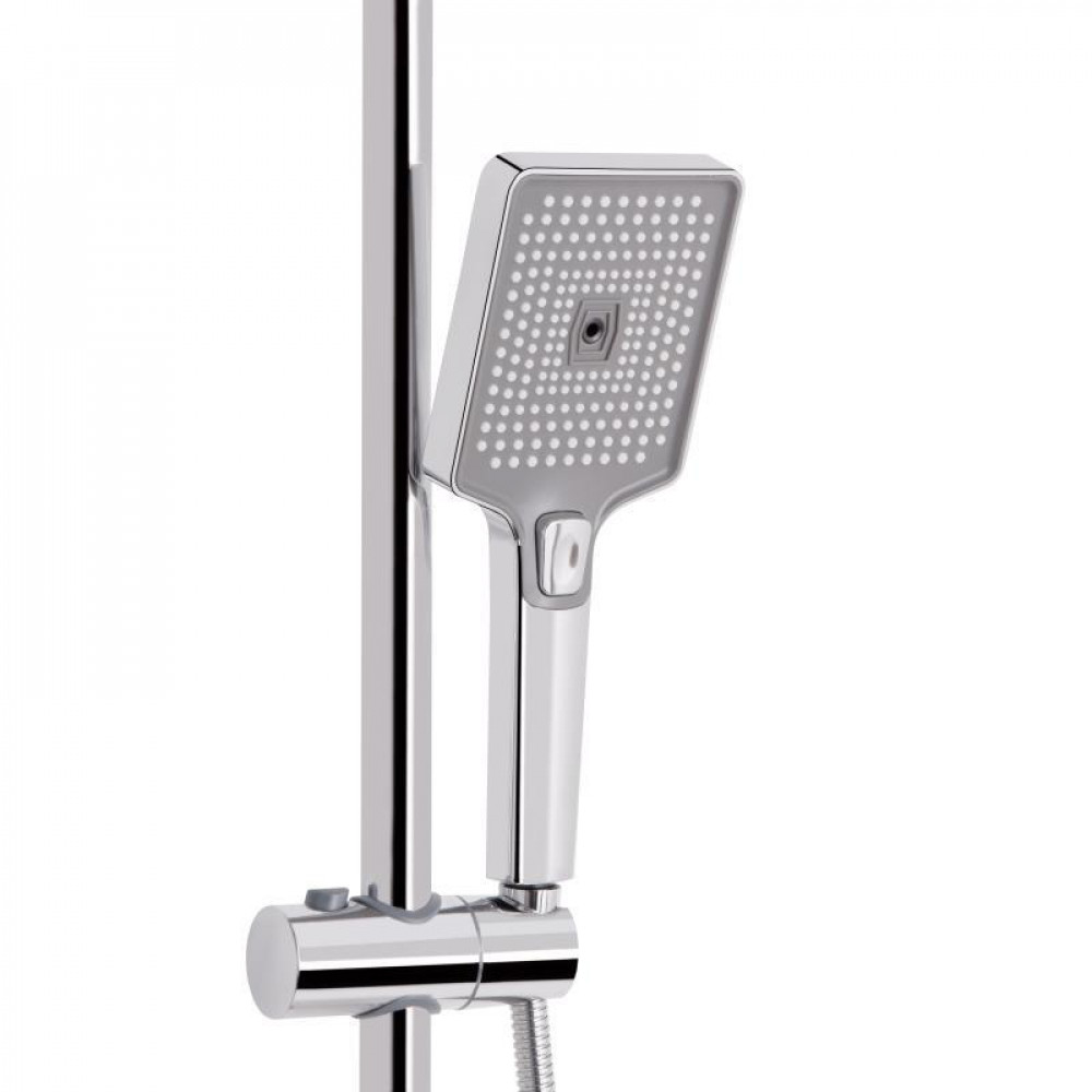 Душевая система универсальна Qtap Presto на три потребителя (с изливом) QTPRE111CRM45575 Chrome SD00051699