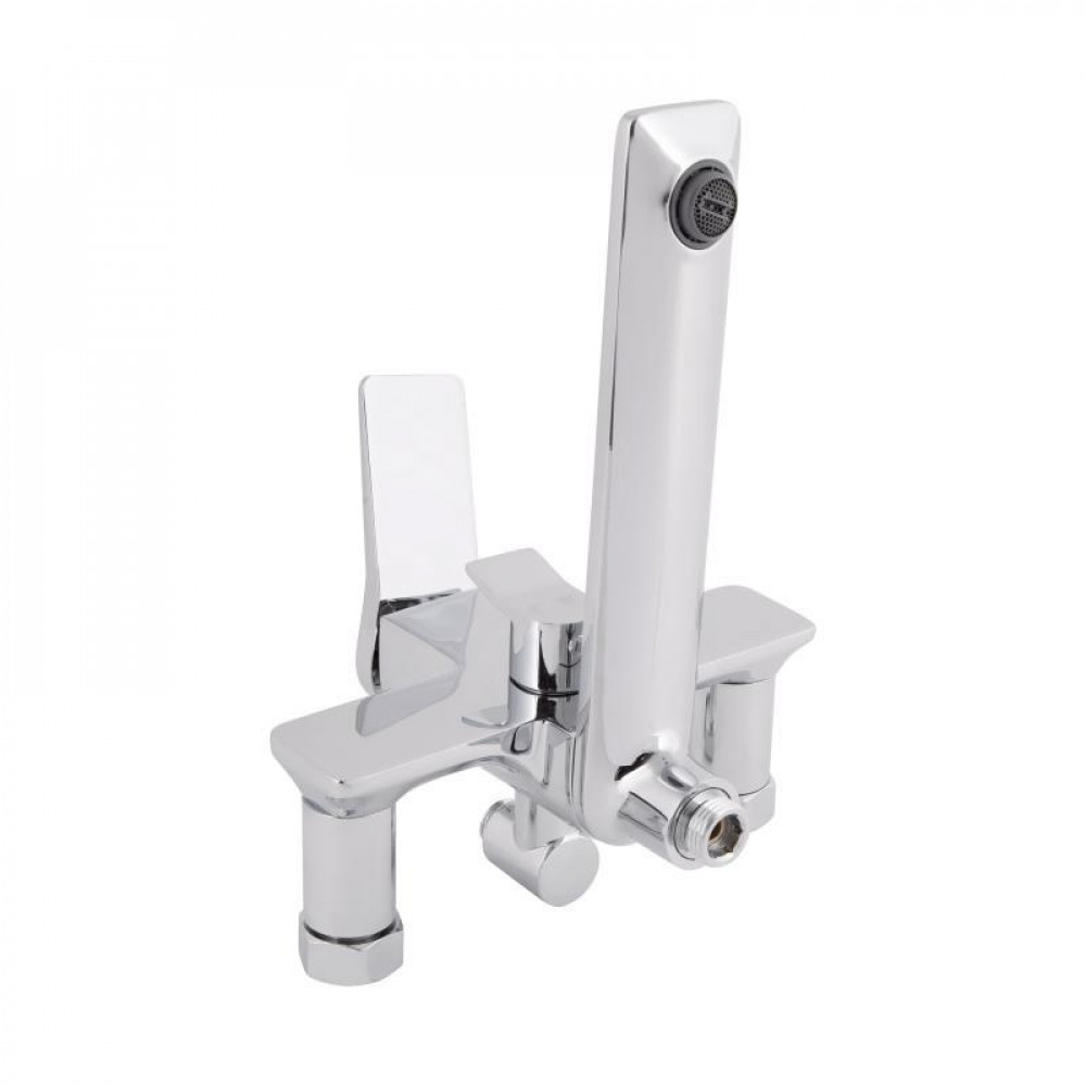 Душевая система универсальна Qtap Presto на три потребителя (с изливом) QTPRE111CRM45575 Chrome SD00051699