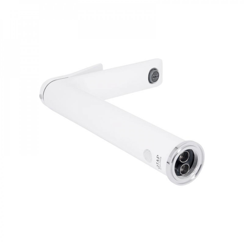 Змішувач для раковини Qtap Presto високий QTPRE269CRW45577 Chrome/White SD00051701