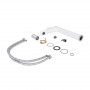 Змішувач для раковини Qtap Presto високий QTPRE269CRW45577 Chrome/White SD00051701