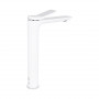Змішувач для раковини Qtap Presto високий QTPRE269CRW45577 Chrome/White SD00051701