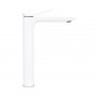 Змішувач для раковини Qtap Presto високий QTPRE269CRW45577 Chrome/White SD00051701