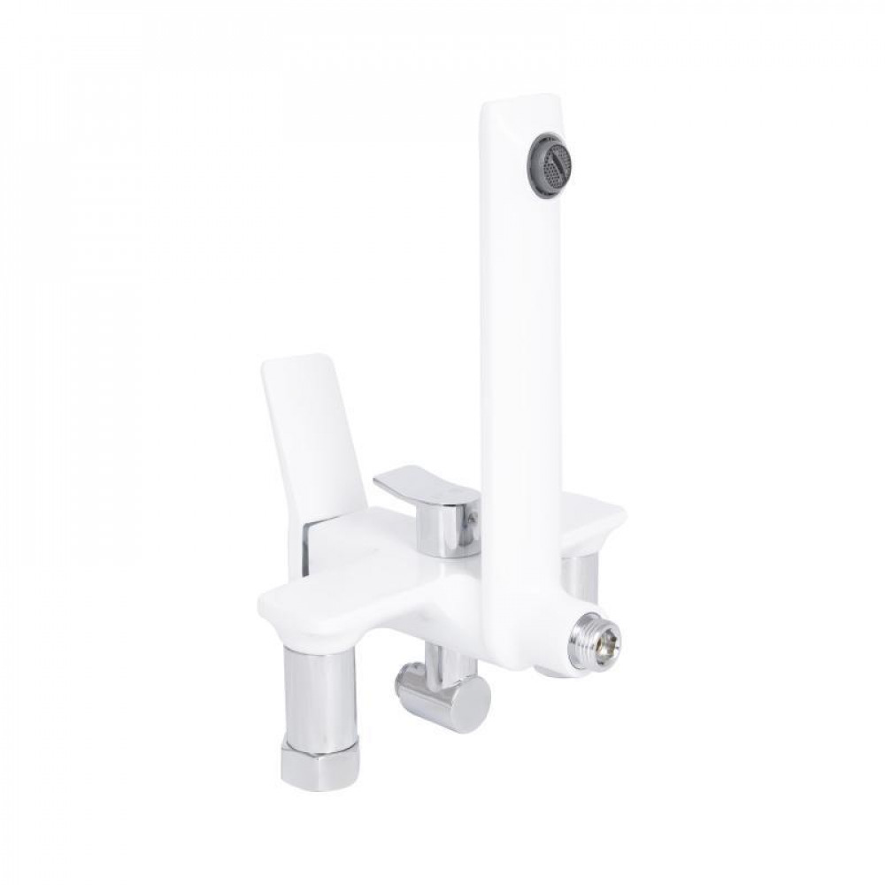 Душова система універсальна Qtap Presto на три споживача (з виливом) QTPRE111CRW45580 Chrome/White SD00051704