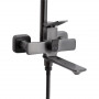 Душова система універсальна Qtap Presto на три споживачі (з виливом) QTPRE111GRP45585 Gunmetal Black SD00051709