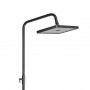 Душова система універсальна Qtap Presto на три споживачі (з виливом) QTPRE111GRP45585 Gunmetal Black SD00051709