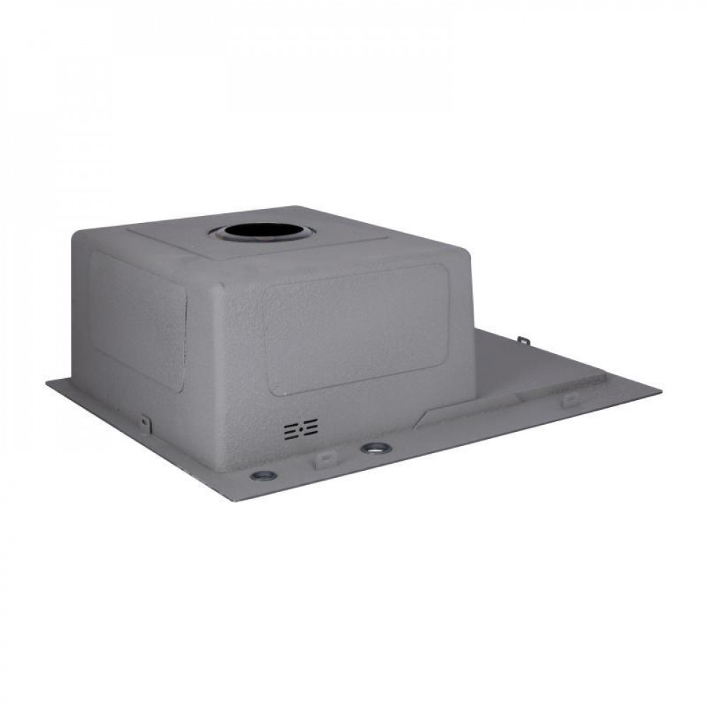 Мийка для кухні інтегрована Lidz Handmade H6350BR крило праворуч (LDH6350BRPVD45590) Brushed Black PVD 3,0/1,0 SD00051714