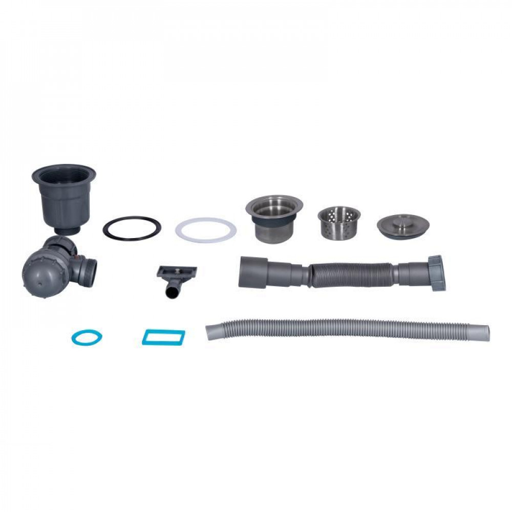 Мийка для кухні інтегрована Lidz Handmade H7849L крило ліворуч (LDH7849BRUL45592) Brushed Steel 3,0/1,0 мм SD00051716