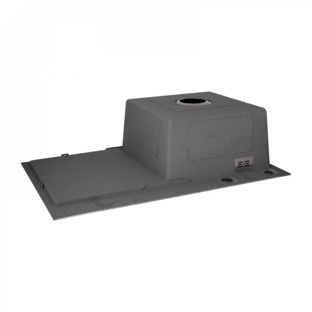 Мийка для кухні інтегрована Lidz Handmade H7849L крило ліворуч (LDH7849BRUL45592) Brushed Steel 3,0/1,0 мм SD00051716