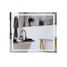 Дзеркало Qtap Mideya (MI1) 800х700 з LED-підсвічуванням Touch, з антизапотіванням, з димером QT2078NCF8070W