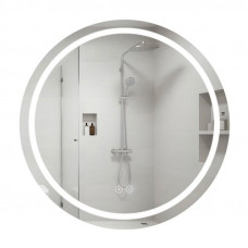 Дзеркало Qtap Mideya R800 з LED-підсвічуванням Touch, з антизапотіванням, димером QT2078NCR8080W