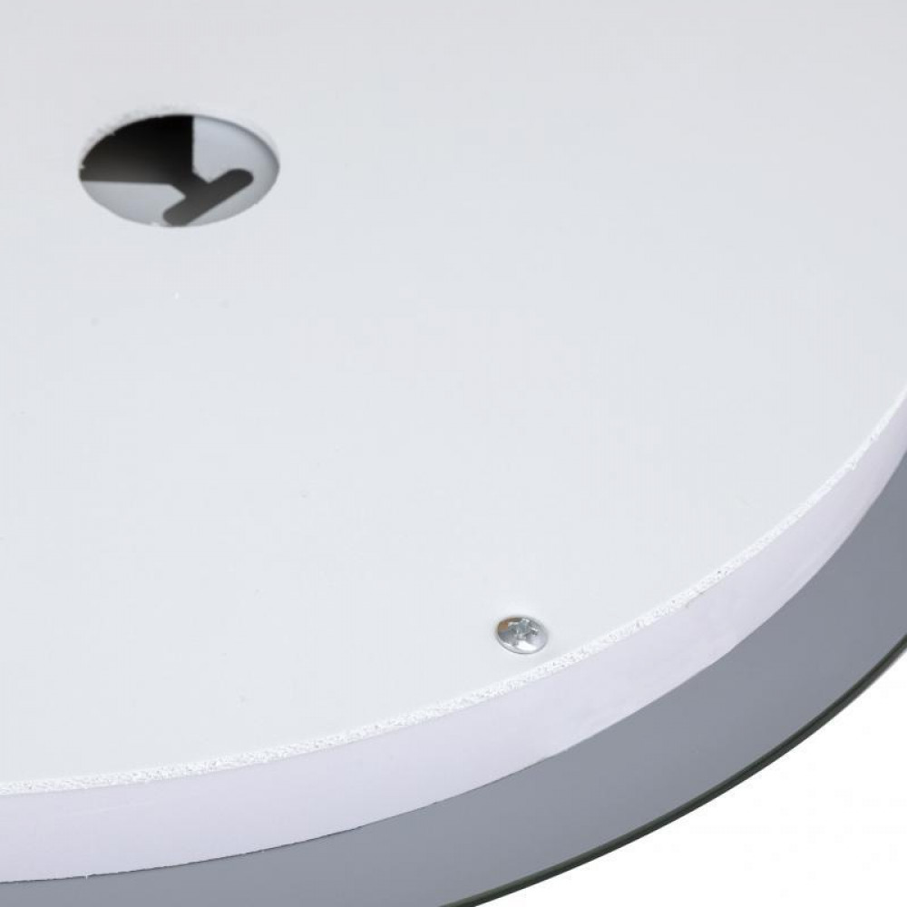 Дзеркало Qtap Mideya 500х700 з LED-підсвічуванням Touch, з антизапотіванням, з годинником, димером, рег. SD00051753