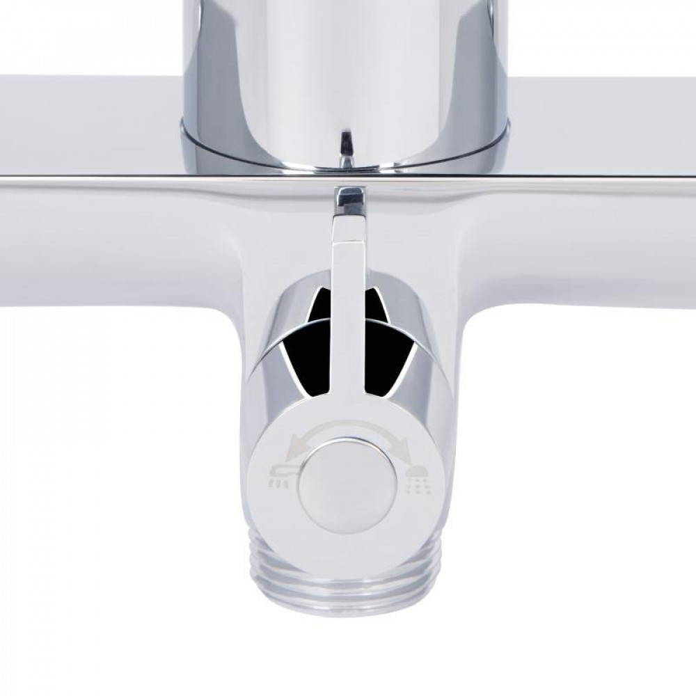 Змішувач для ванни Qtap Vlasta New з довгим поворотним виливом (з душовим гарнітуром) QTVLA260CRM45644 Chrome SD00051768