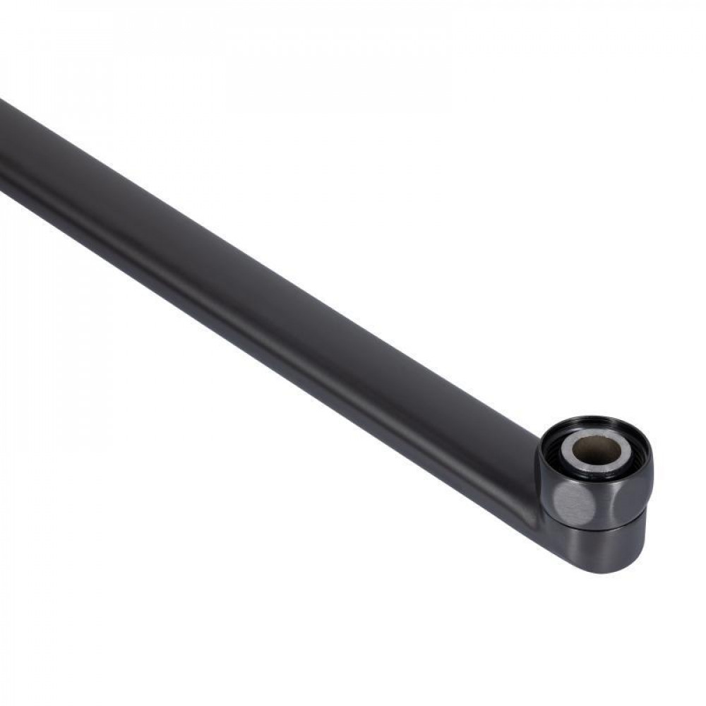 Змішувач для ванни Qtap Vlasta New з довгим поворотним виливом (з душовим гарнітуром) QTVLA260GMB45645 SD00051769