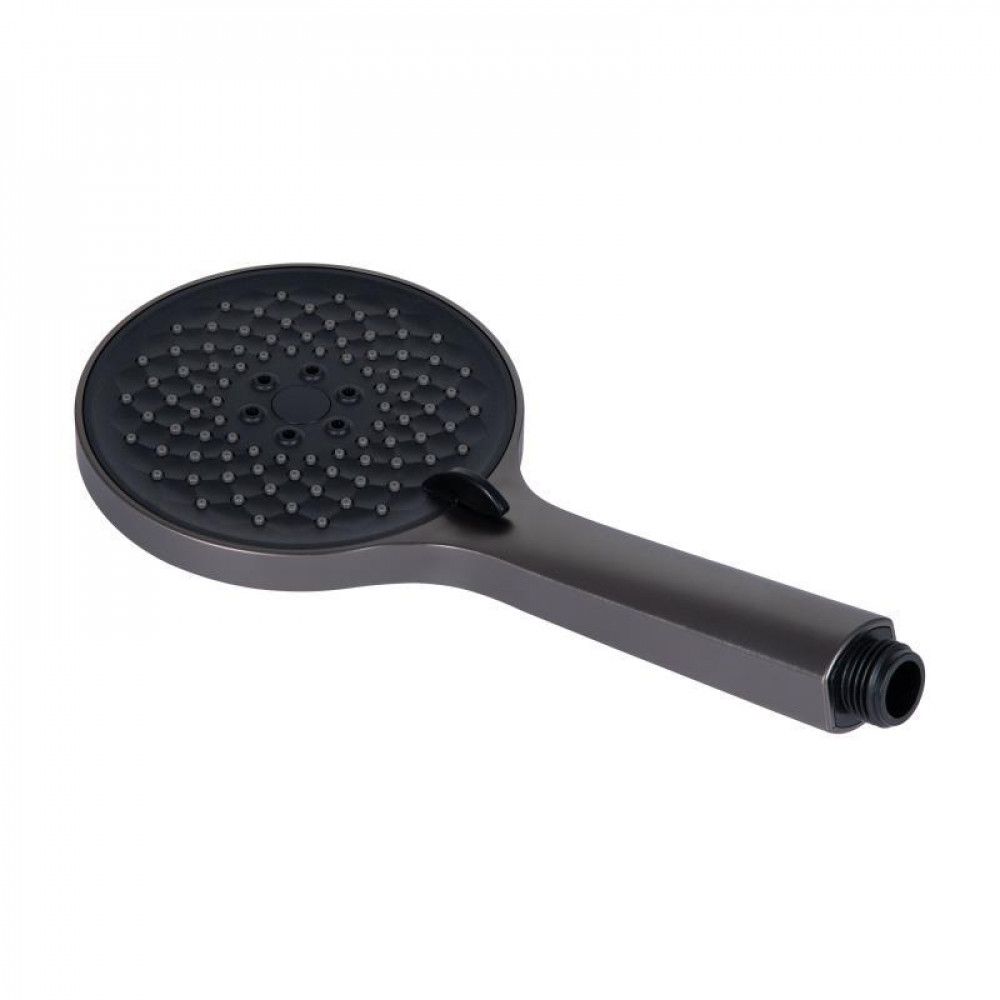 Змішувач для ванни Qtap Vlasta New з довгим поворотним виливом (з душовим гарнітуром) QTVLA260GMB45645 SD00051769