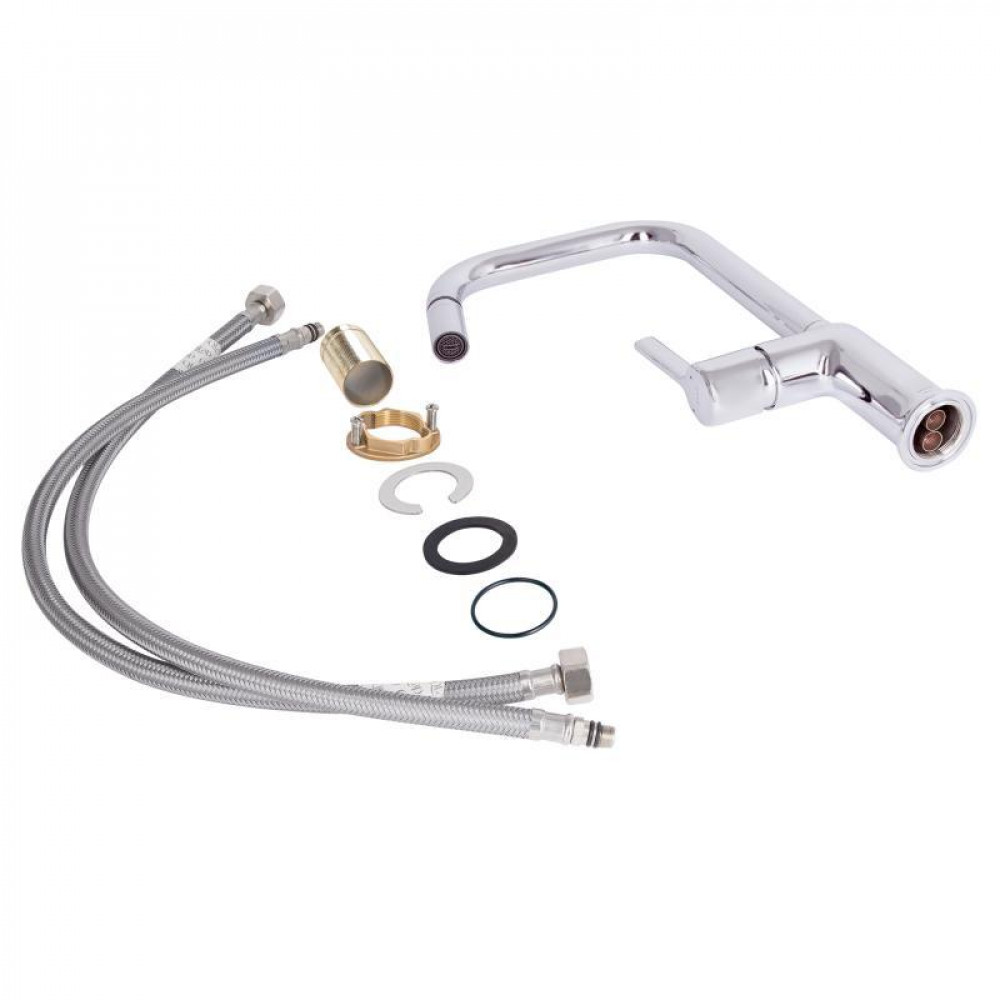 Змішувач для кухні Qtap Cardinal QTCAR344CRM45658 Chrome SD00051782