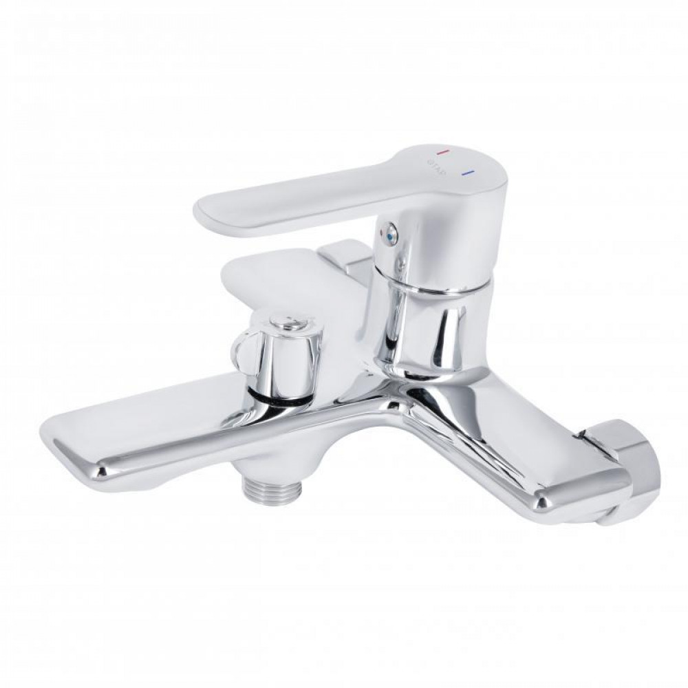 Змішувач для ванни Qtap Taurus (з душовим гарнітуром) QTTAU259CRM45661 Chrome SD00051785
