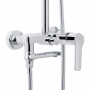 Душова система універсальна Qtap Taurus на три споживача (з виливом) QTTAU111CRM45665 Chrome SD00051789