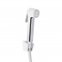 Змішувач для раковини Qtap Grand (з гігієнічним душем) QTGRA272CRW45671 Chrome/White SD00051795