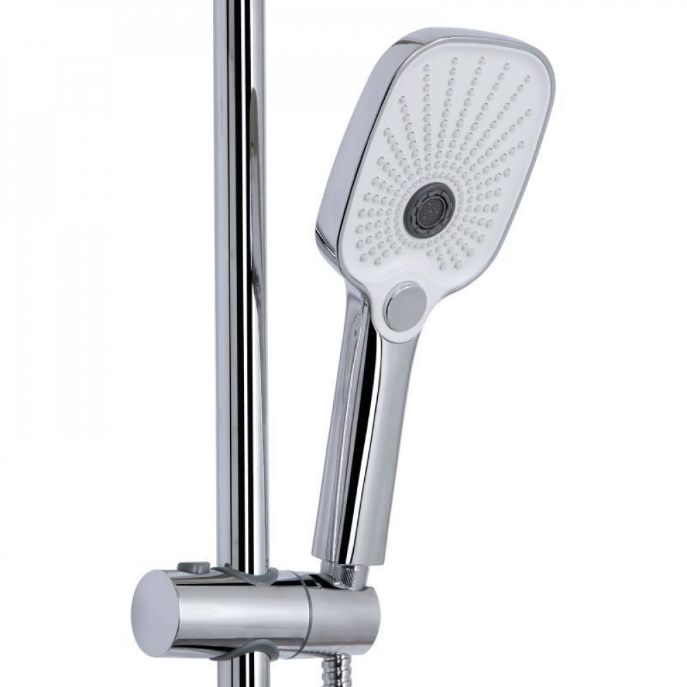 Душова система універсальна Qtap Gemini на три споживача (з виливом) QTGEM111CRM45685 Chrome SD00051809