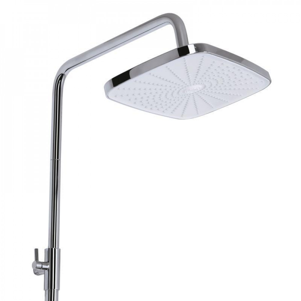 Душова система універсальна Qtap Gemini на три споживача (з виливом) QTGEM111CRM45685 Chrome SD00051809