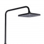 Душова система універсальна Qtap Gemini на три споживача (з виливом) QTGEM111BLM45686 Black Matt SD00051810