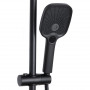 Душова система універсальна Qtap Gemini на три споживача (з виливом) QTGEM111BLM45686 Black Matt SD00051810