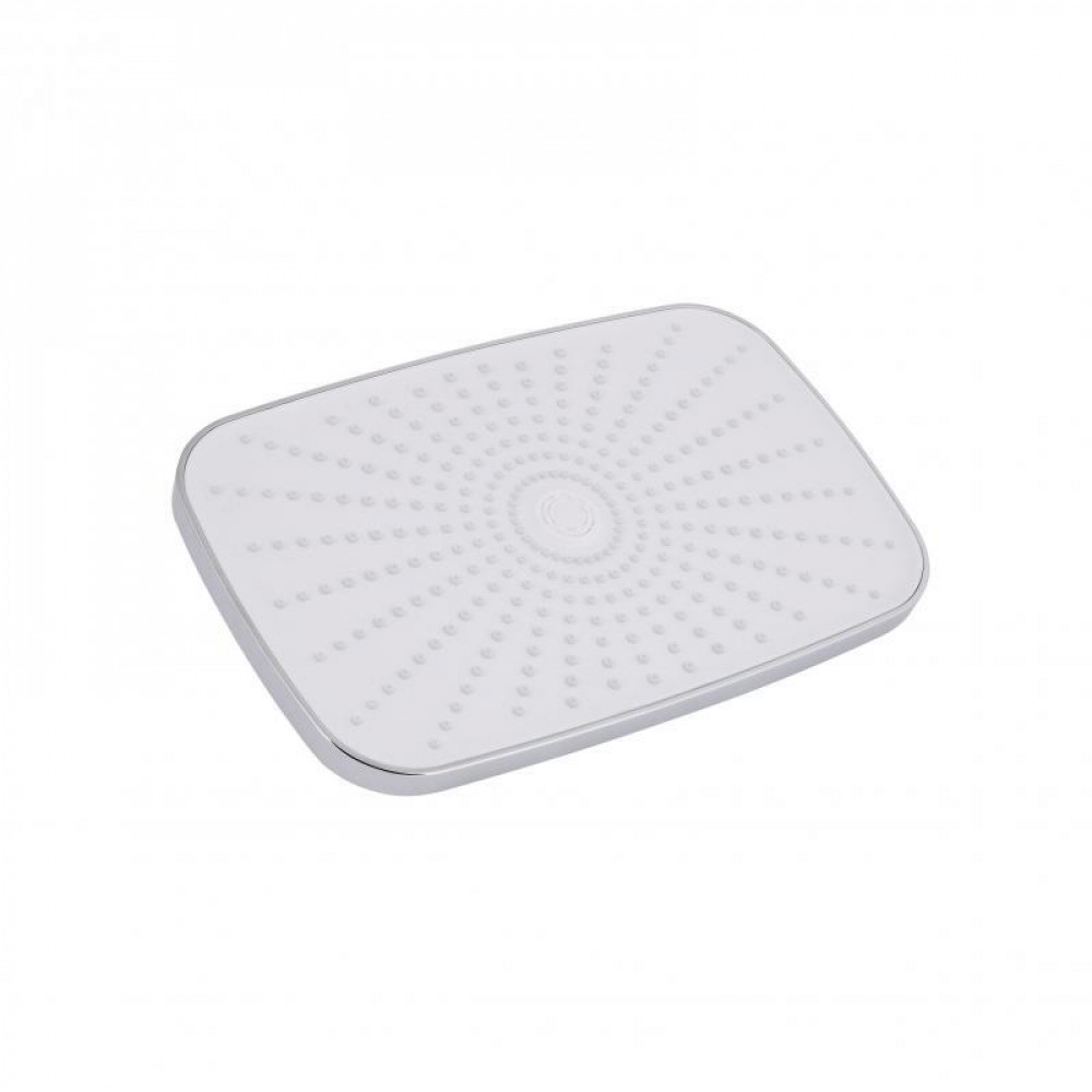 Душевая система универсальная Qtap Gemini на три потребителя (с изливом) QTGEM111CRW45687 Chrome/White SD00051811