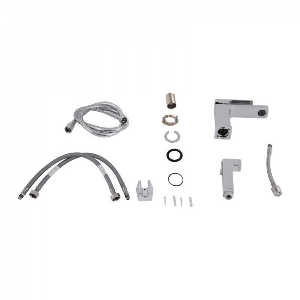 Змішувач для раковини Qtap Gemini (з гігієнічним душем) QTGEM272CRM45689 Chrome SD00051813