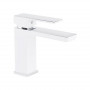 Змішувач для раковини Qtap Gemini (з гігієнічним душем) QTGEM272CRW45691 Chrome/White SD00051815
